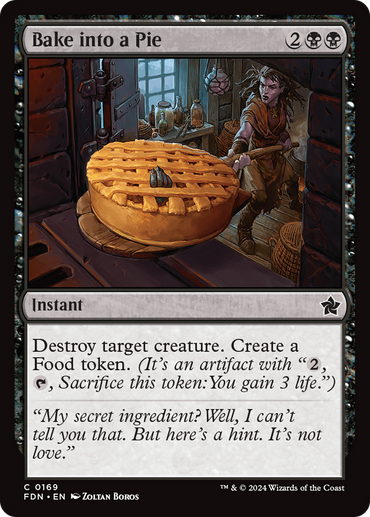 Bake into a Pie [Foundations] 