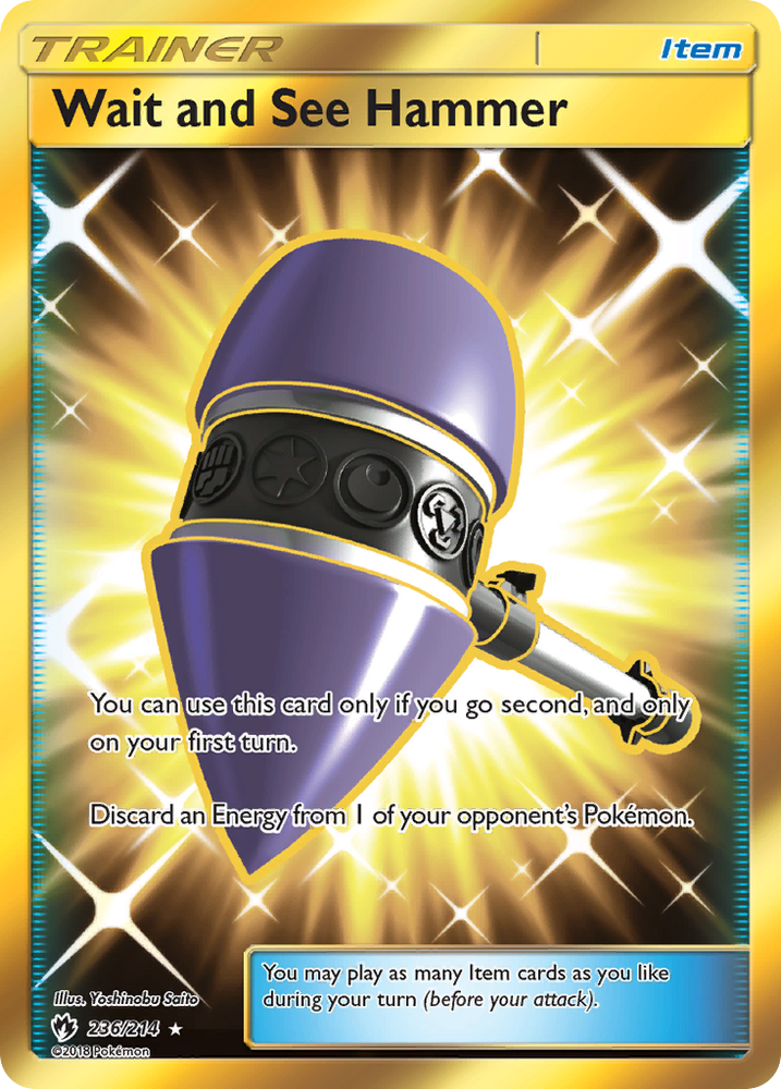 Wait and See Hammer (236/214) [Sun &amp; Moon: Lost Thunder] 