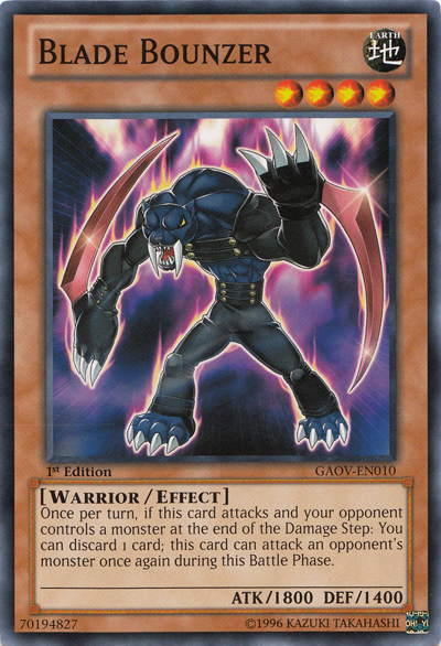 Blade Bounzer [GAOV-EN010] Common 