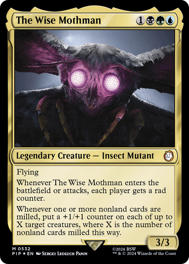 The Wise Mothman (Surge Foil) [Fallout] 