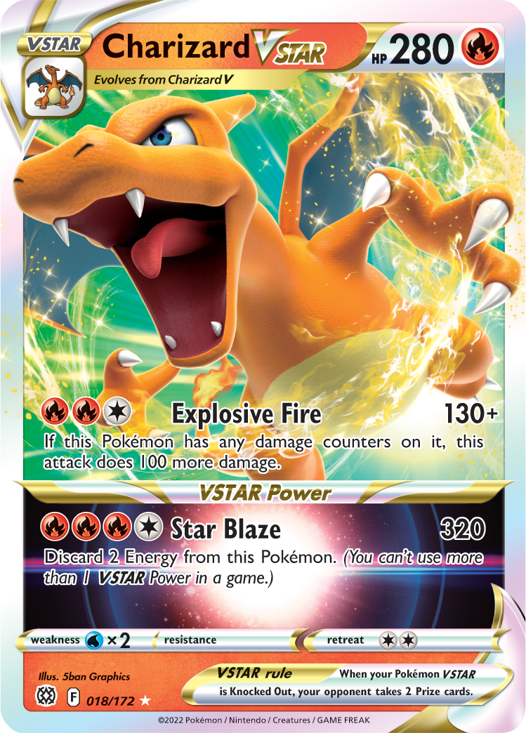 Charizard VSTAR (018/172) [Sword & Shield: Brilliant Stars] 