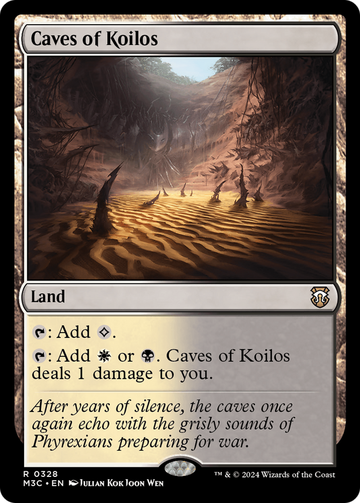 Caves of Koilos (Ripple Foil) [Modern Horizons 3 Commander] 