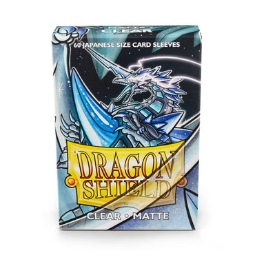 Dragon Shield: Japanese Size 60ct Sleeves - Clear (Matte) 