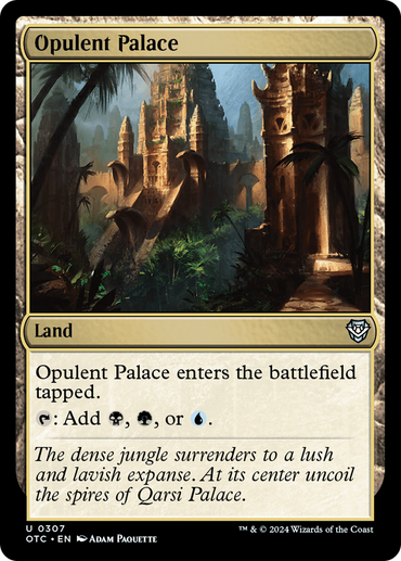 Opulent Palace [Outlaws of Thunder Junction Commander] 