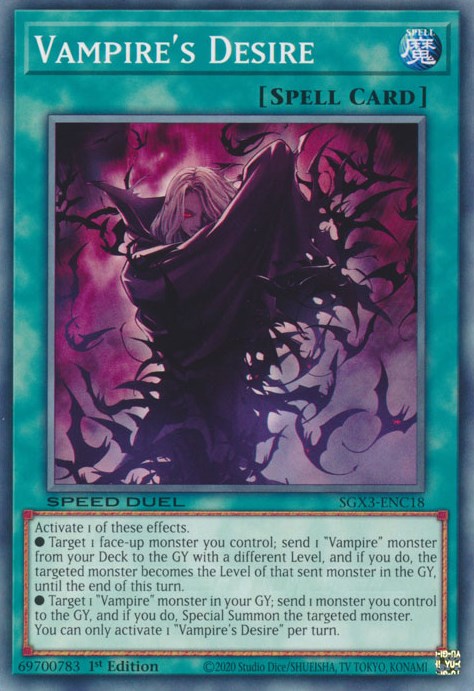 Vampire's Desire [SGX3-ENC18] Common 