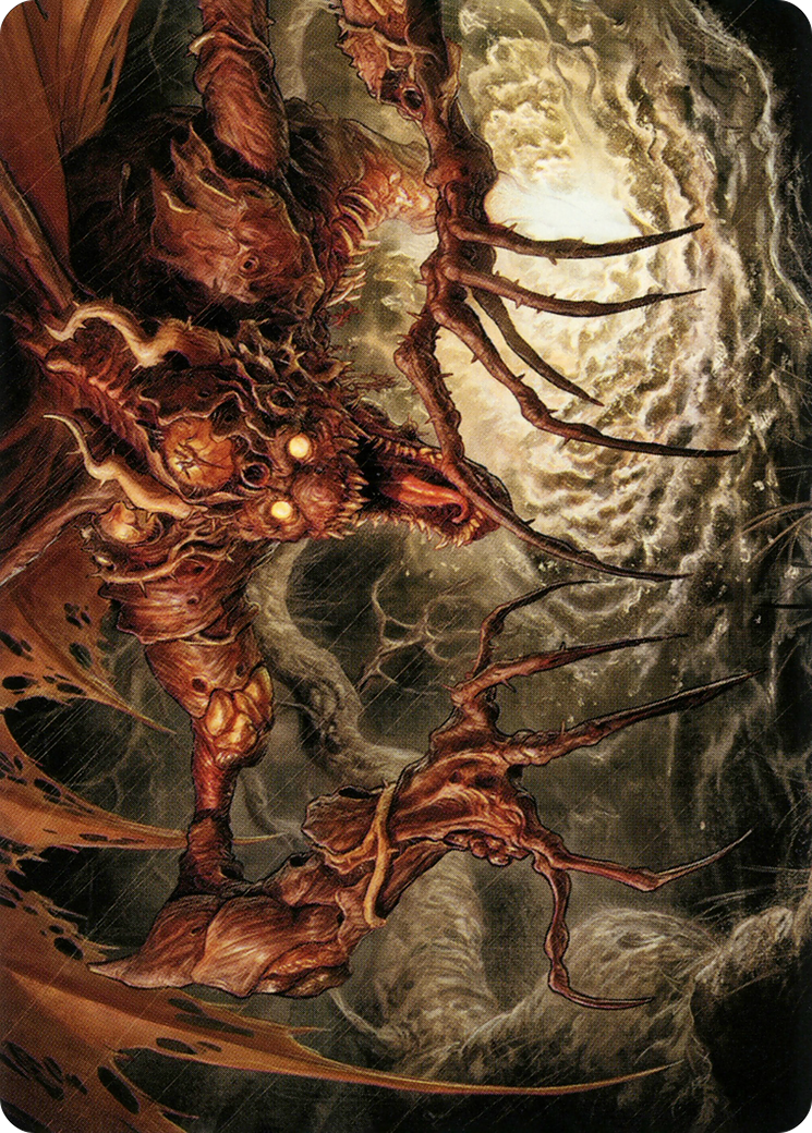 Archfiend of Sorrows Art Card [Modern Horizons 2 Art Series] 