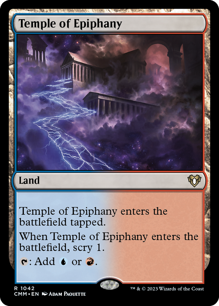 Temple of Epiphany [Commander Masters] 