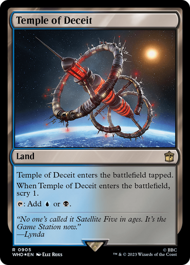 Temple of Deceit (Surge Foil) [Doctor Who] 