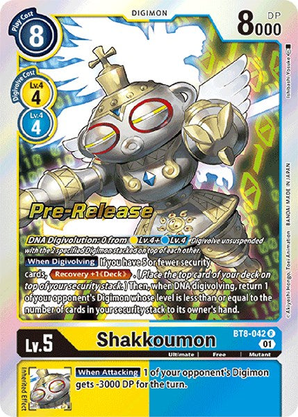 Shakkoumon [BT8-042] [New Awakening Pre-Release Cards] 