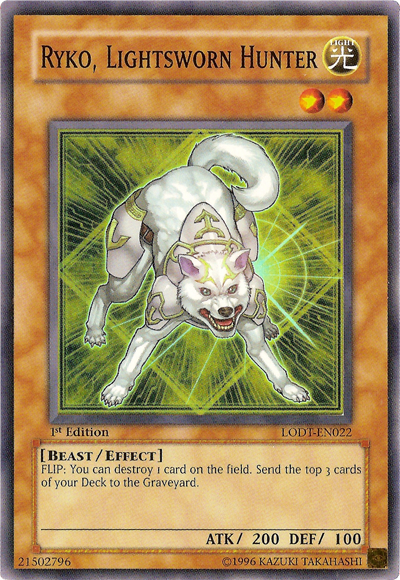 Ryko, Lightsworn Hunter [LODT-EN022] Super Rare 