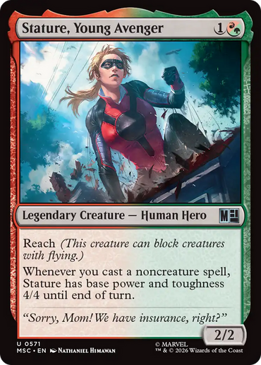 Stature, Young Avenger [Marvel Super Heroes]