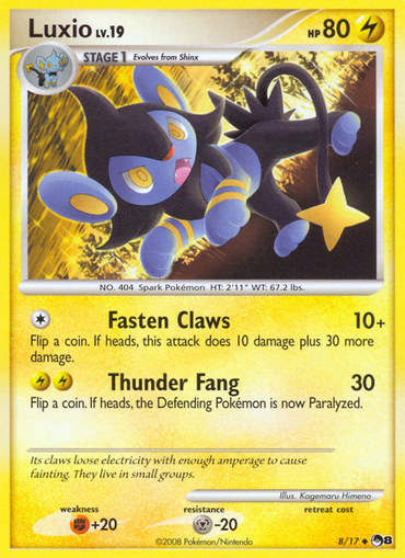 Luxio (8/17) [POP Series 8] 