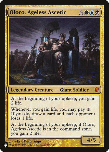 Oloro, Ageless Ascetic [The List] 