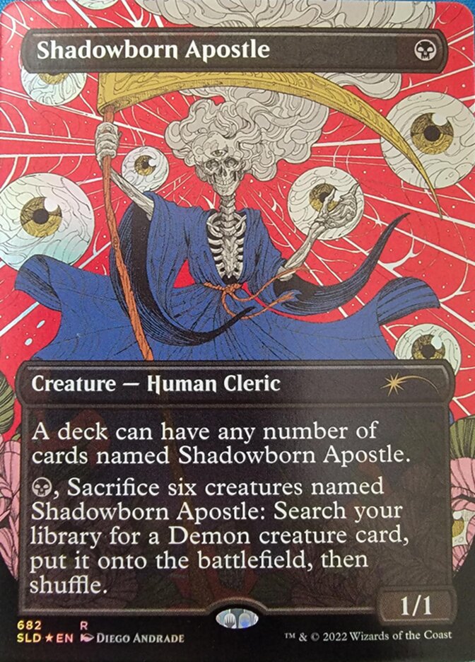 Shadowborn Apostle (Borderless) (682) [Secret Lair Drop Promos] 