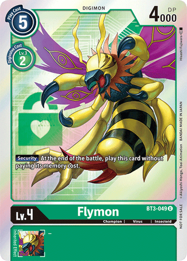 Flymon [BT3-049] (Buy-A-Box Promo) [Release Special Booster Ver.1.5 Promos] 