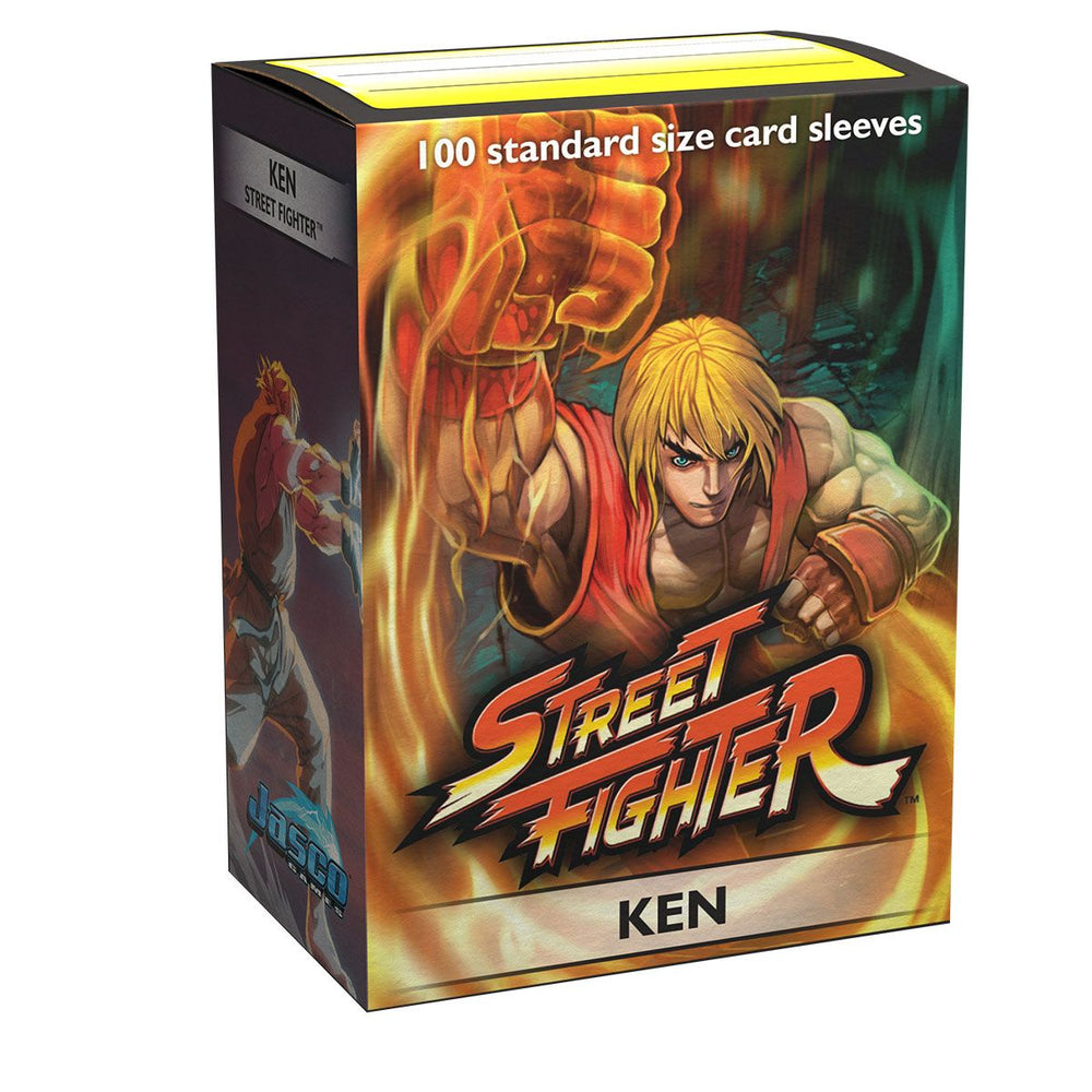 Dragon Shield: Standard 100ct Art Sleeves - Street Fighter (Ken)