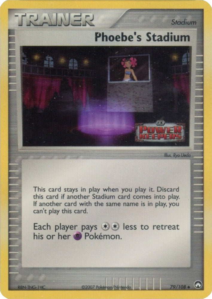 Phoebe's Stadium (79/108) (Stamped) [EX: Power Keepers] 