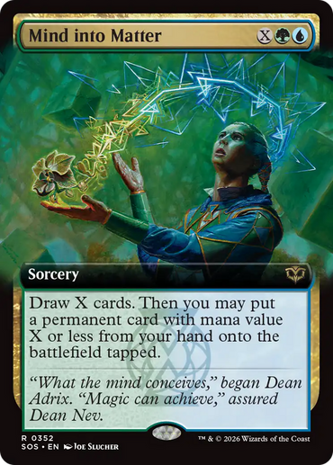 Mind into Matter (Extended Art) [Secrets of Strixhaven]