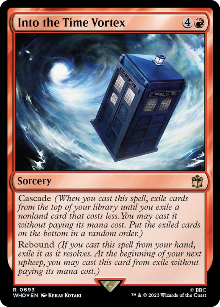 Into the Time Vortex (Surge Foil) [Doctor Who] 