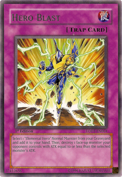 Hero Blast [LODT-EN064] Rare 
