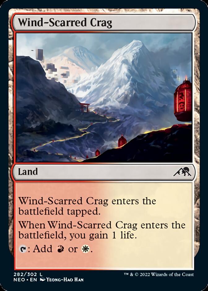 Wind-Scarred Crag [Kamigawa: Neon Dynasty] 