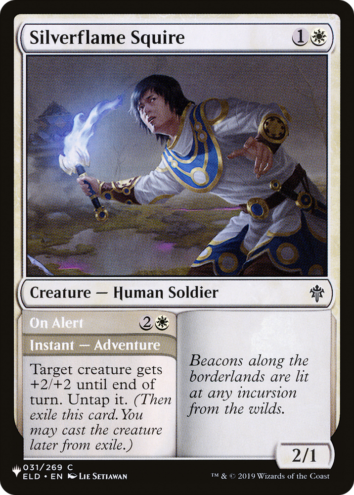 Silverflame Squire [The List Reprints] 