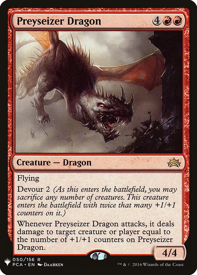 Preyseizer Dragon [The List] 