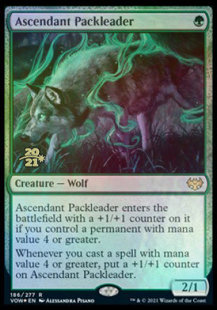 Ascendant Packleader [Innistrad: Crimson Vow Prerelease Promos] 