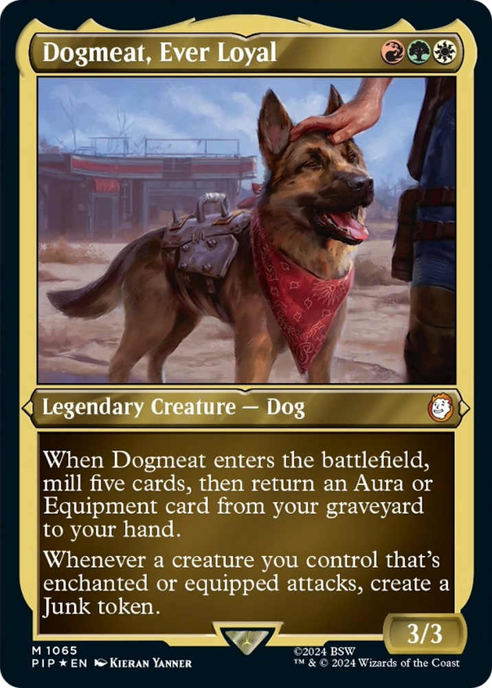 Dogmeat, Ever Loyal (Display Commander) [Fallout] 