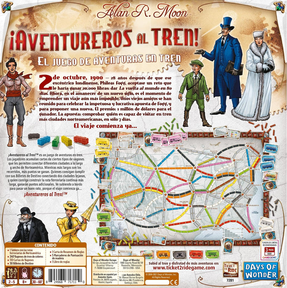Aventureros al tren