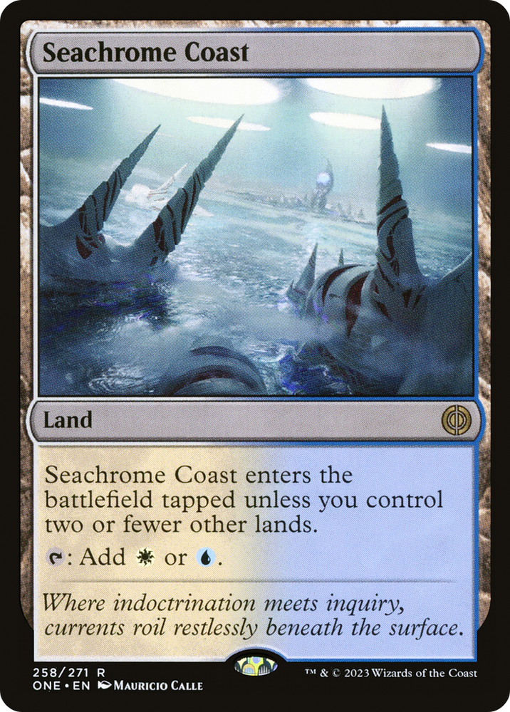 Seachrome Coast [Phyrexia: All Will Be One] 