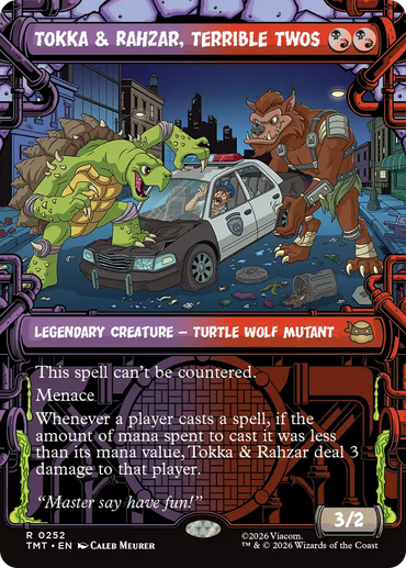 Tokka & Rahzar, Terrible Twos (Showcase) [Teenage Mutant Ninja Turtles]