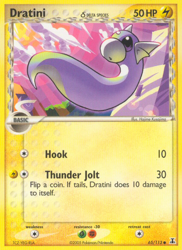 Dratini (65/113) (Delta Species) [EX: Delta Species] 