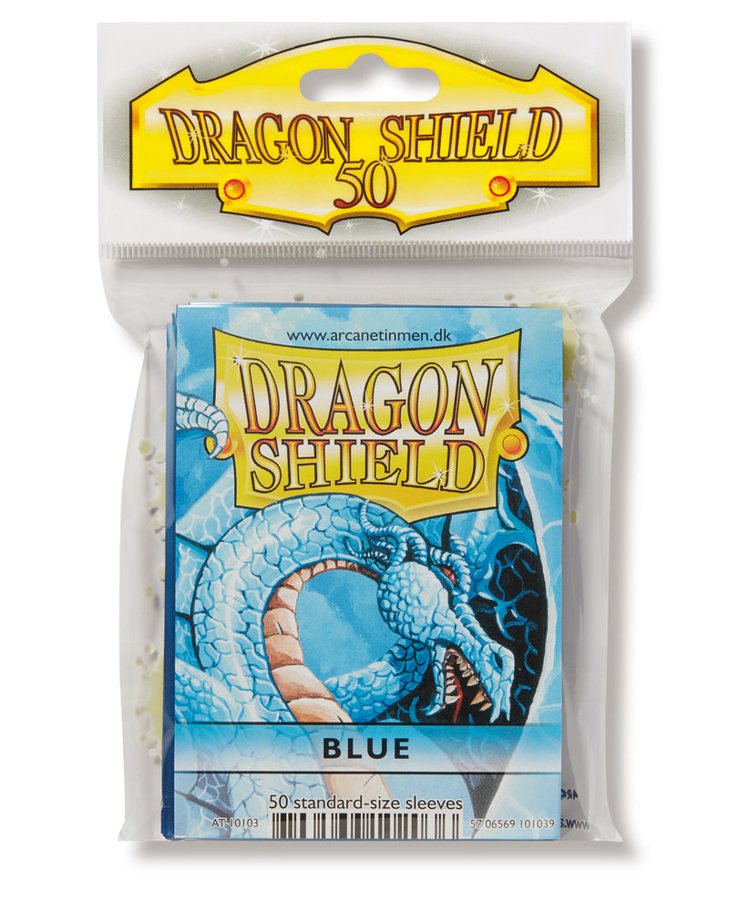 Dragon Shield: Standard 50ct Sleeves - Blue (Classic)