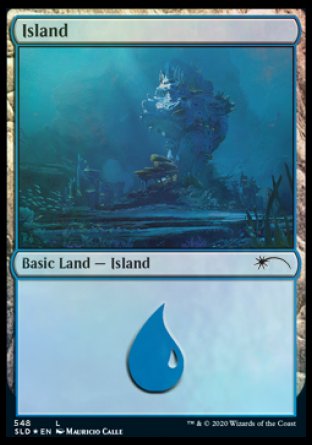 Island (Under the Sea) (548) [Secret Lair Drop Promos] 