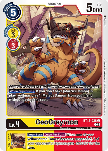 GeoGreymon [BT12-038] [Across Time] 