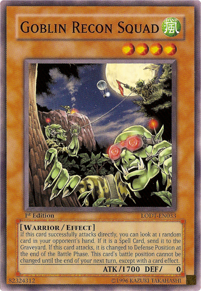 Goblin Recon Squad [LODT-EN033] Common 