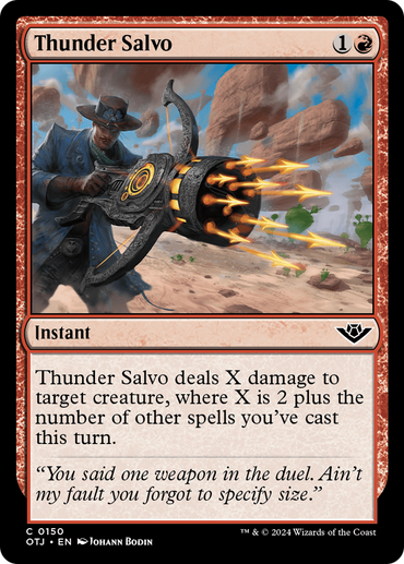 Thunder Salvo [Outlaws of Thunder Junction] 