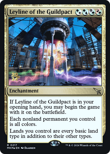 Leyline of the Guildpact [Murders at Karlov Manor Prerelease Promos] 