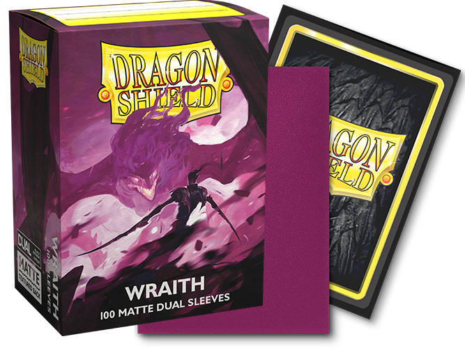 Dragon Shield: Standard 100ct Sleeves - Wraith (Dual Matte) 