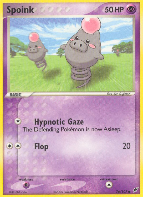 Spoink (76/107) [EX: Deoxys] 