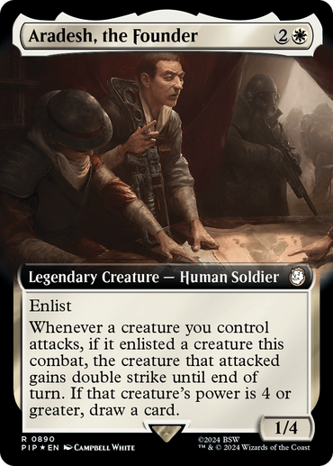 Aradesh, the Founder (Extended Art) (Surge Foil) [Fallout] 