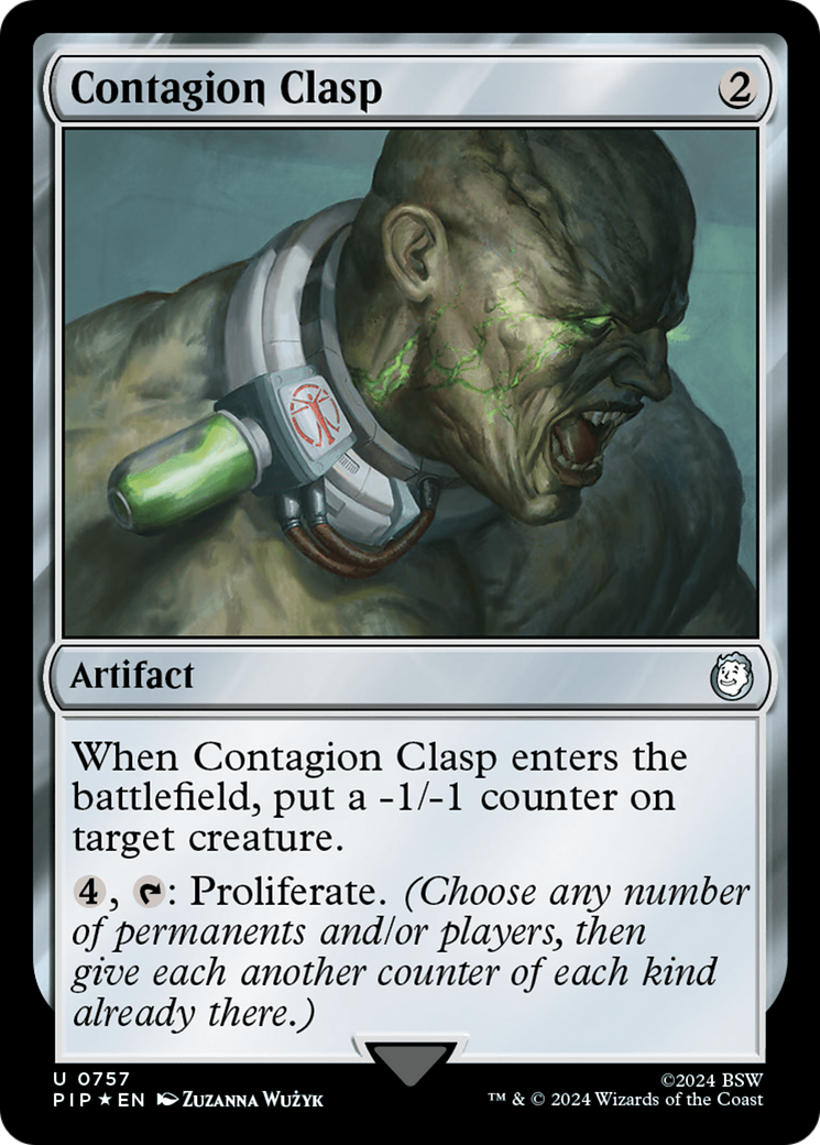 Contagion Clasp (Surge Foil) [Fallout] 