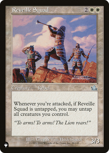 Reveille Squad [The List Reprints]