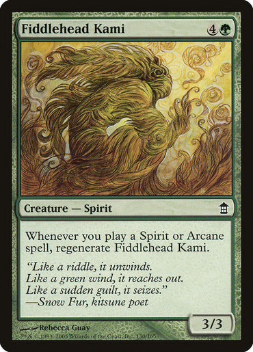 Fiddlehead Kami [Saviors of Kamigawa] 