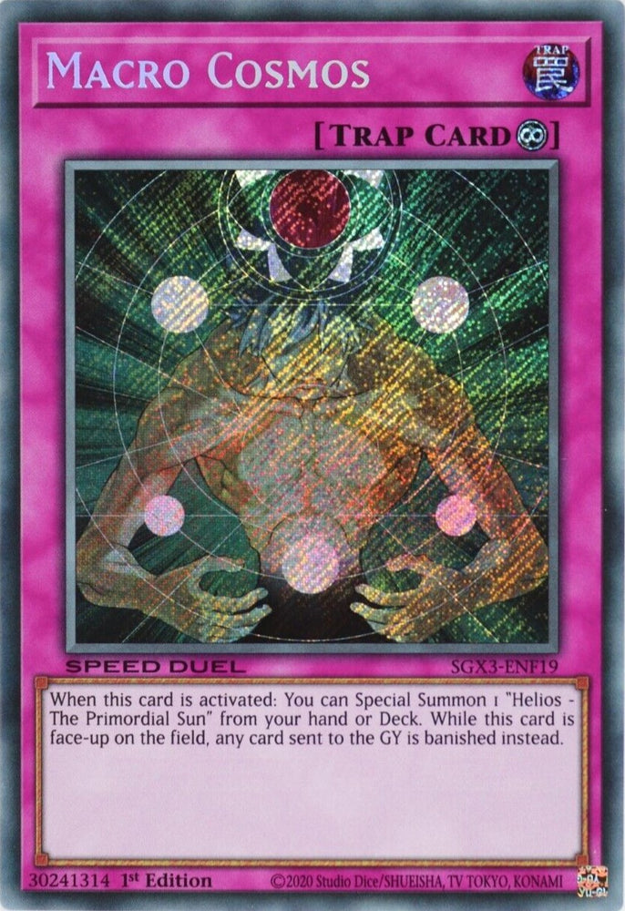 Macro Cosmos [SGX3-ENF19] Secret Rare 