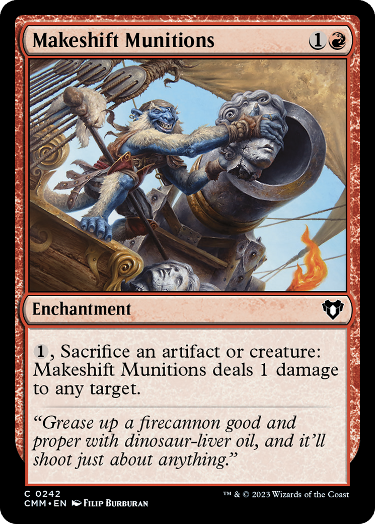 Makeshift Munitions [Commander Masters] 