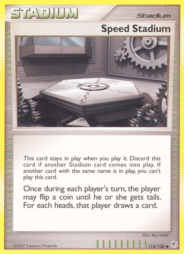 Speed ​​Stadium (114/130) [Diamond &amp; Pearl: Base Set] 