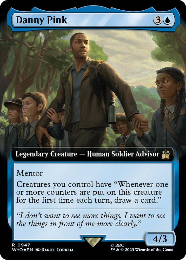 Danny Pink (Extended Art) (Surge Foil) [Doctor Who] 
