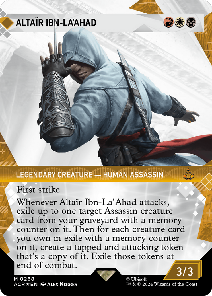 Altair Ibn-La'Ahad (Showcase) (Textured Foil) [Assassin's Creed] 